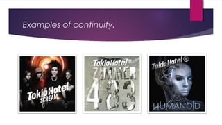 Examples of continuity.
 