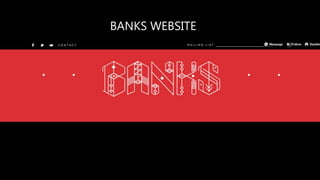 BANKS WEBSITE
 