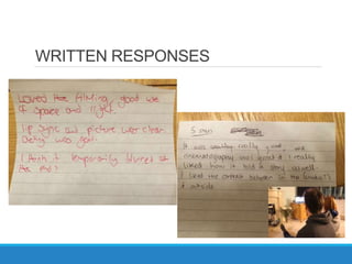WRITTEN RESPONSES
 