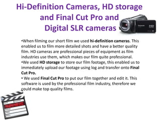  I found short film reviews and comments online to inspire me when writing my own article. 