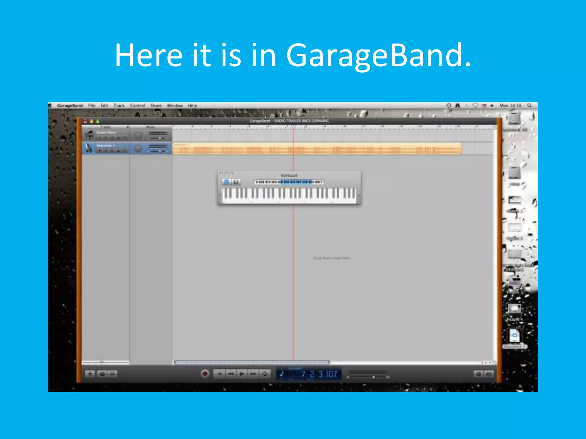 Here it is in GarageBand.
 