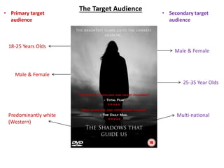 The Target Audience
• Primary target
audience
18-25 Years Olds
Male & Female
Predominantly white
(Western)
• Secondary target
audience
25-35 Year Olds
Male & Female
Multi-national
 