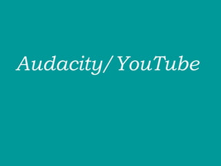 Audacity/YouTube 