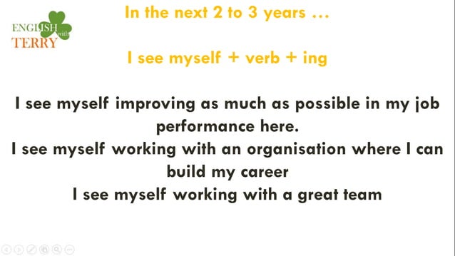 Question 5 Where Do You See Yourself In 5 Years