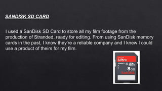 SANDISK SD CARD
 