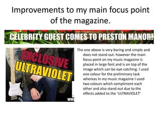 Here the masthead is been created in a way which would stand out however I used many effects on the masthead to make it look 3D.