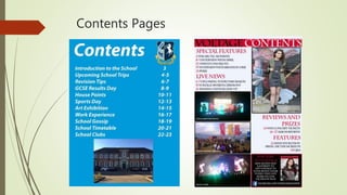 Contents Pages
 