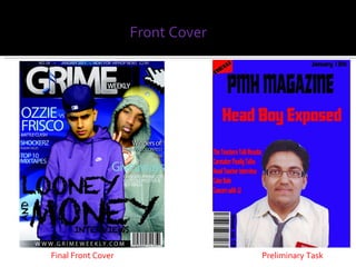 Front Cover Final Front Cover Preliminary Task 