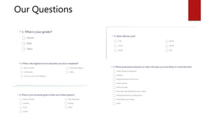 Our Questions
 