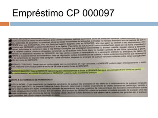 Empréstimo CP 000097
 
