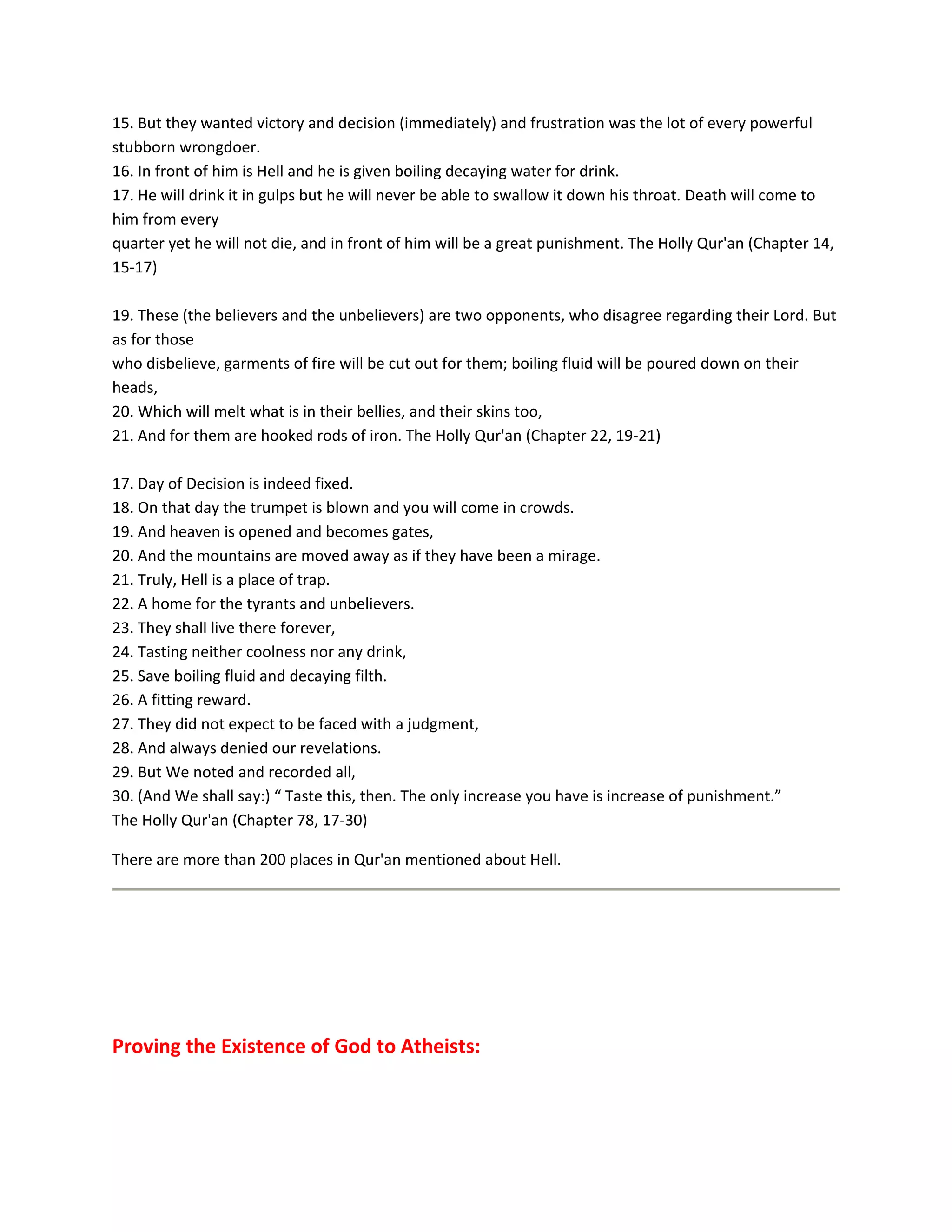 Question & answers on islam