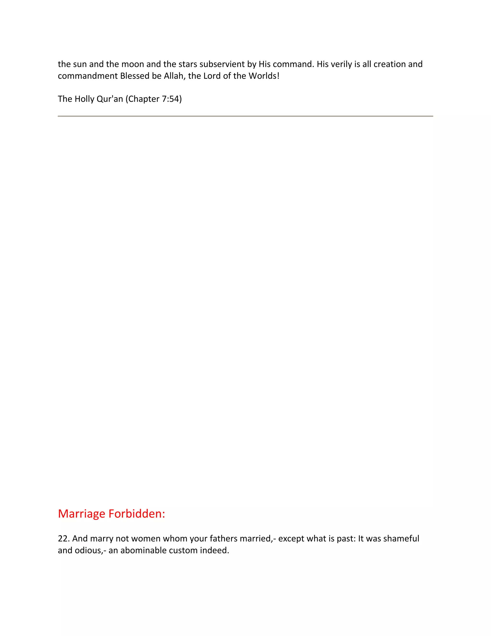 Question & answers on islam