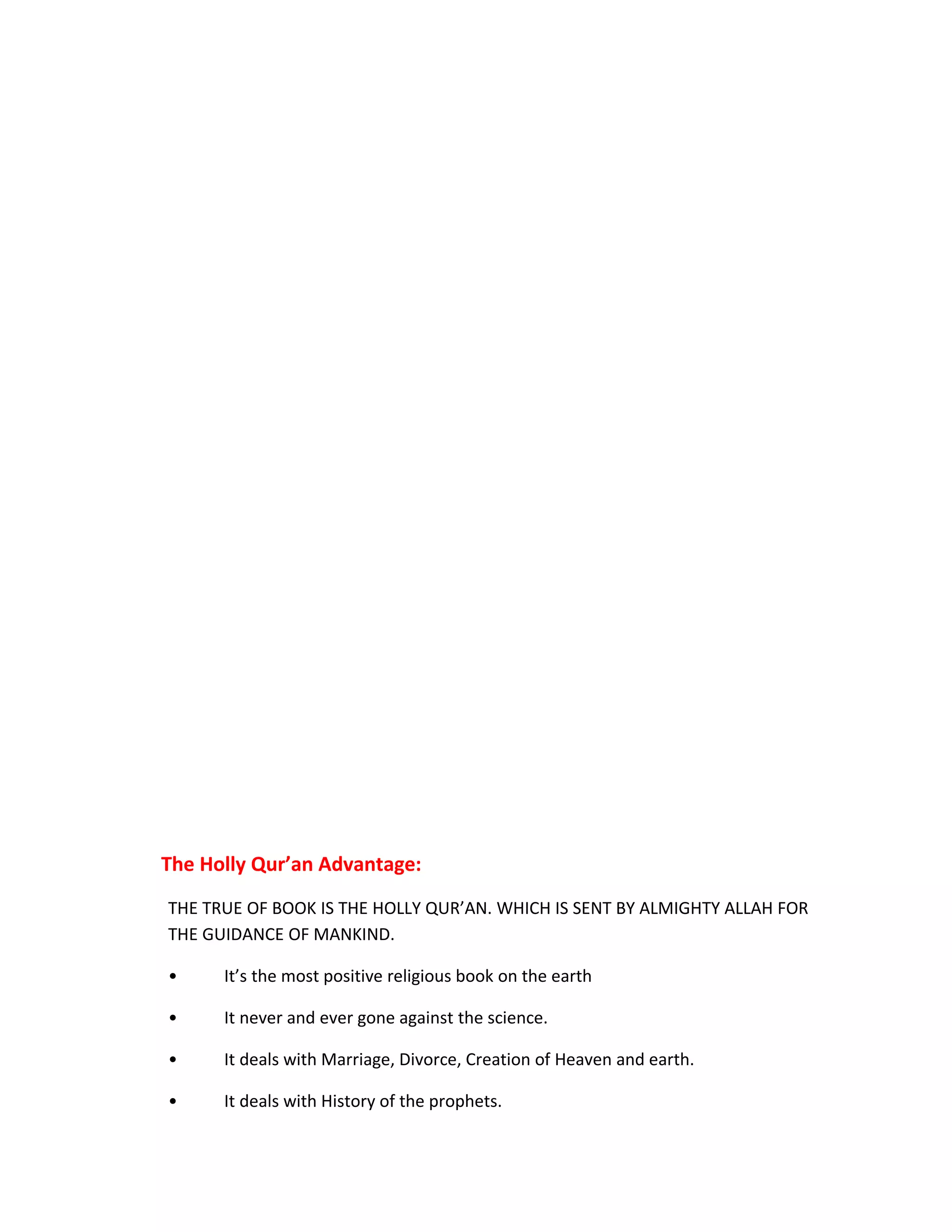 Question & answers on islam