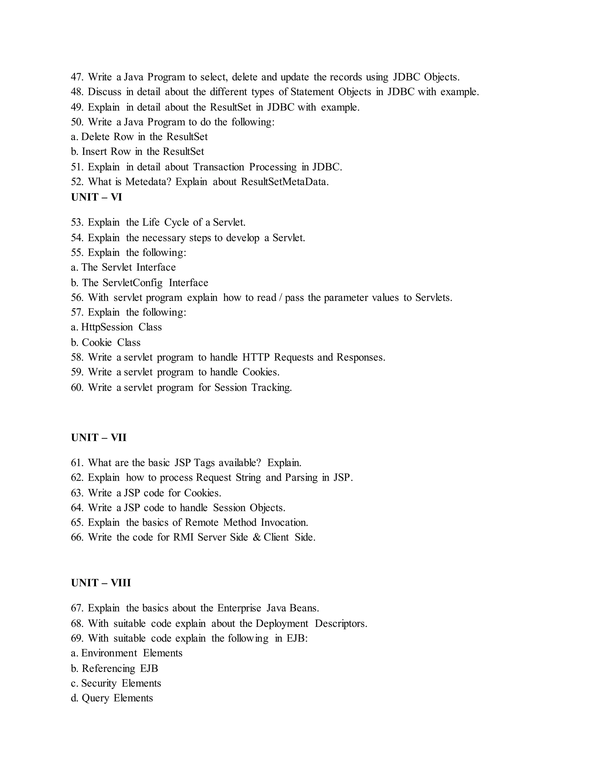 Question bank pdf