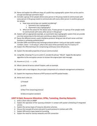 Question bank cn2 | PDF