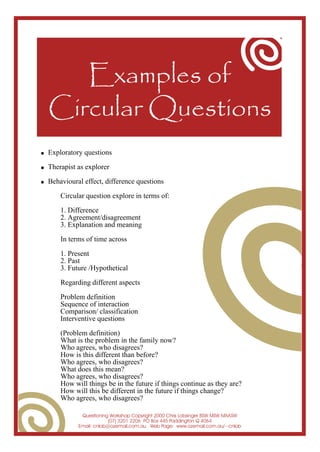 Questioning intentions presentation | PDF