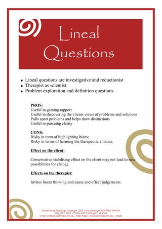 Questioning intentions presentation | PDF