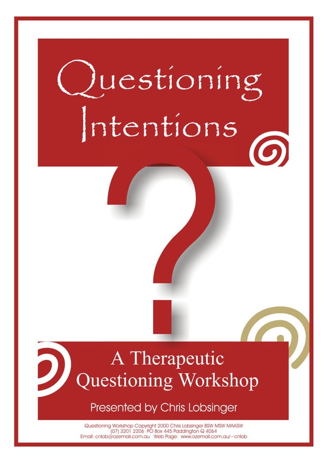 Questioning intentions