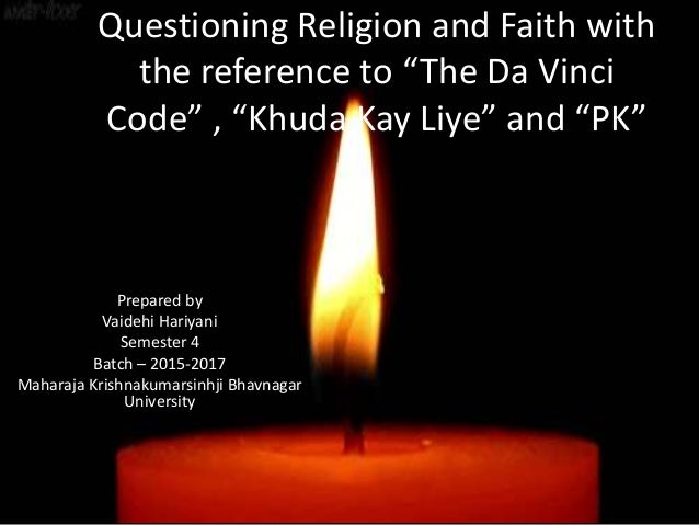 essay about questioning religion