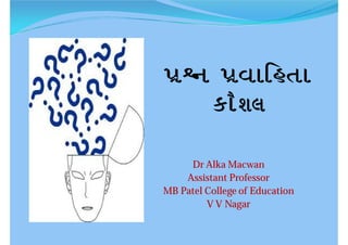Dr Alka MacwanDr Alka Macwan
Assistant Professor
MB Patel College of Education
V V Nagar
 