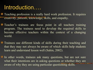 Questioning skills | PPT