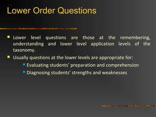 Questioning skills | PPT