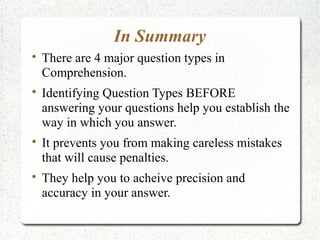 Question Interpretation Strategies | PPT