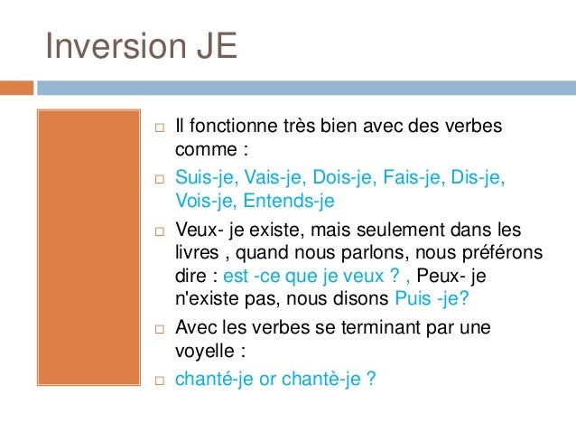 Ainsi Et Inversion Du Sujet – Inversion Du Sujet Après Aussi – VYJSBI