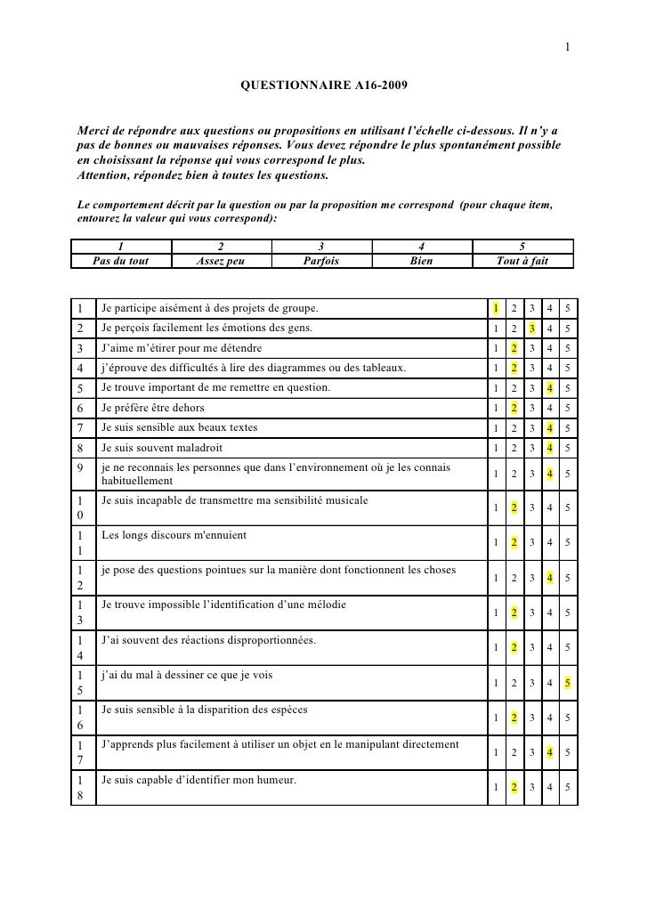 Questionnaire
