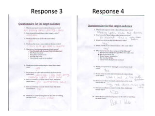 Response 3                   Response 4