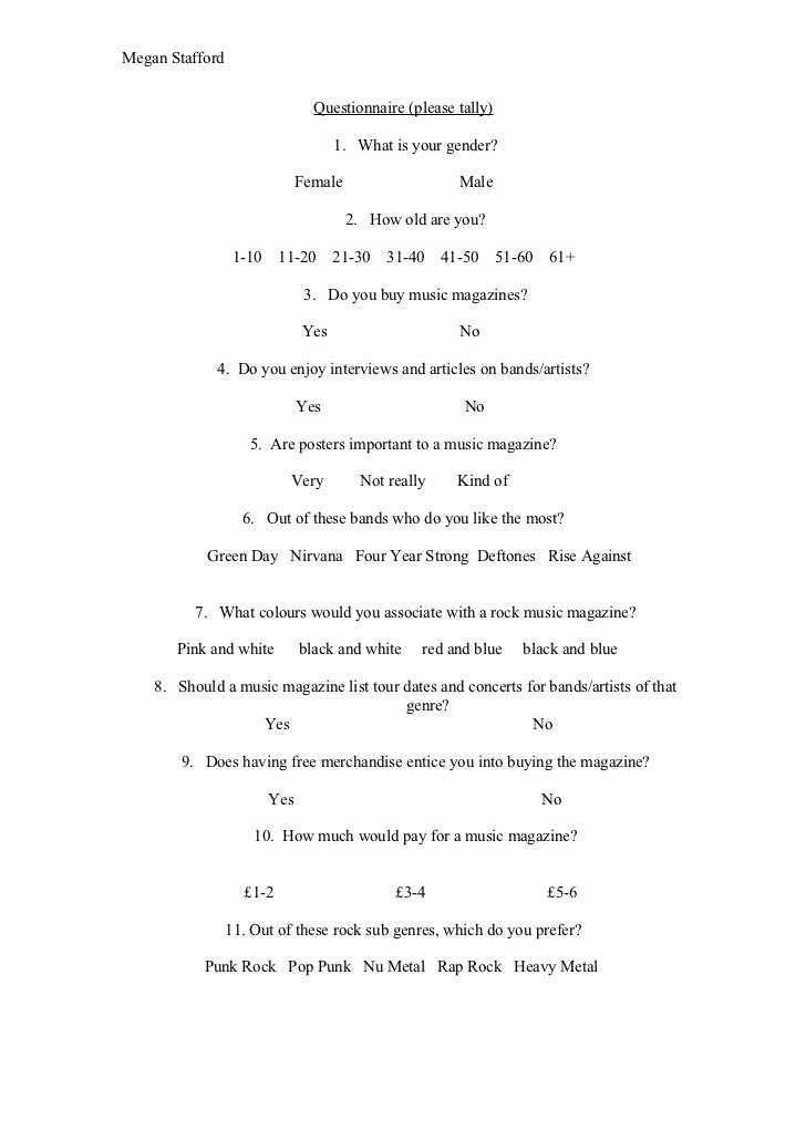 Questionnaire