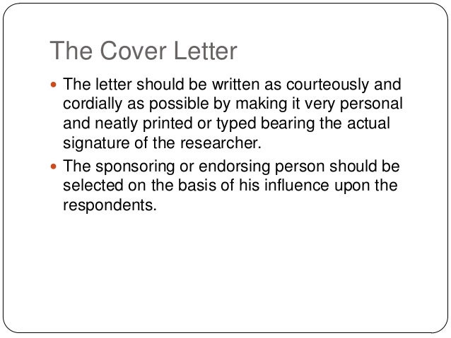 Questionnaire Cover Letter page 105 Interested 59 The Cover Letter Questionnaire Cover Letter dissertation questionnaire cover letter Interested 59 The Cover Letter