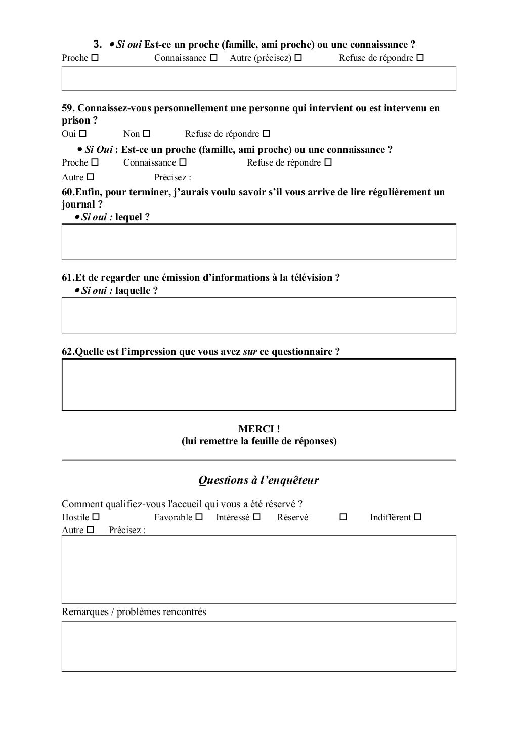 Questionnaire