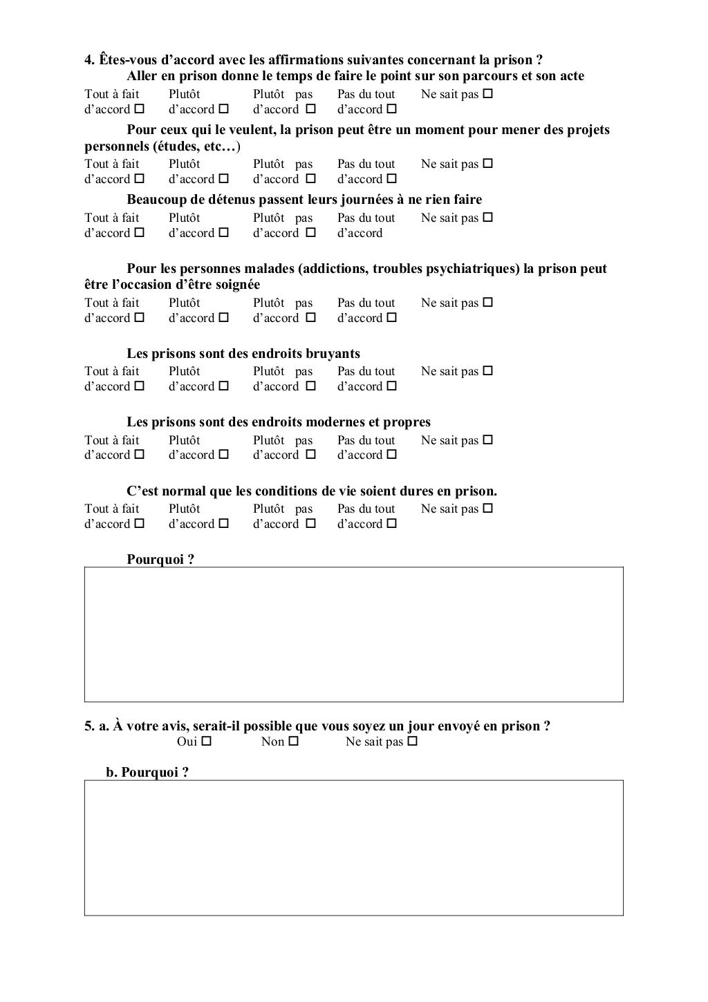 Questionnaire