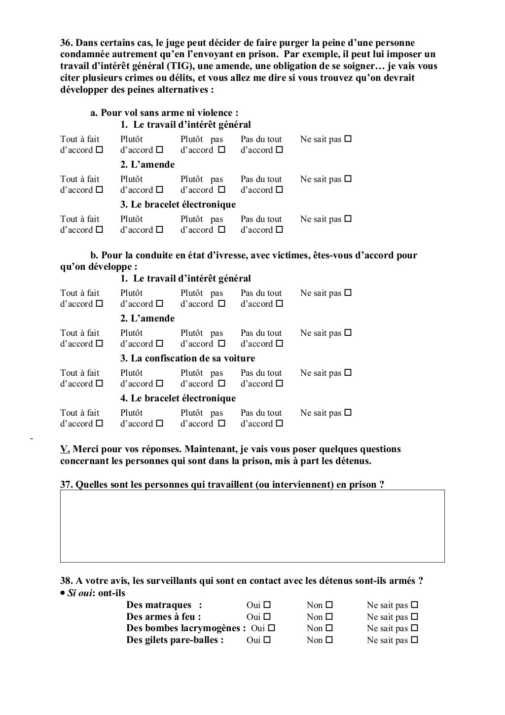 Questionnaire