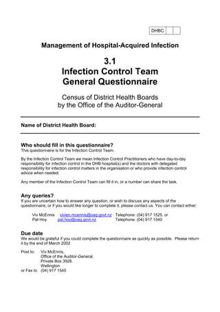 Questionnaire on healthcare | PDF