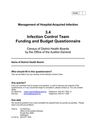 Questionnaire on healthcare | PDF