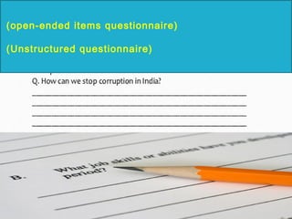 Questionnaire | PPT