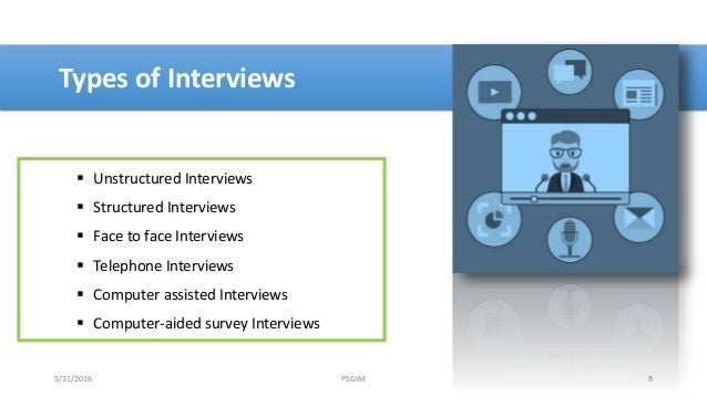 interview schedule
