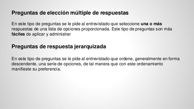 preguntas cerradas no codificadas questionnaire and topic guide design preguntas cerradas no codificadas questionnaire and topic guide design
