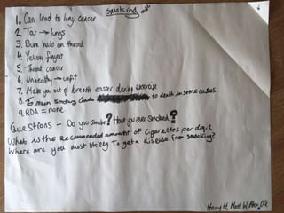 Questionnaire design