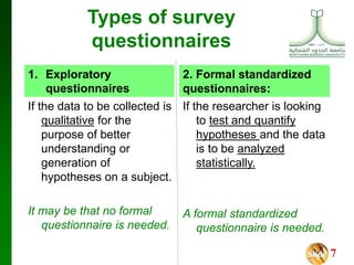 Questionnaire Modalities QUESTIONNAIRE DEVELOPMENT new.pptx