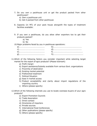 Questionnaire exporter | PDF
