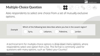 Designing and Using Questionnaires to Drive Business Decisions | PDF