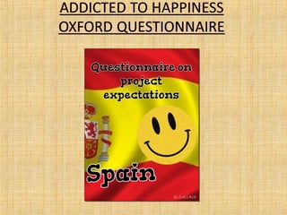 Questionnaire on project expectations spain
