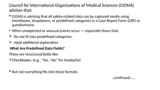 questionnaires in and how to map as per CT and aCRF | PPTX