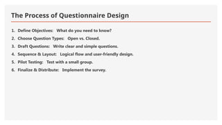 Questionnaire Types In Research Questionnaires in Research Methodology.pptx