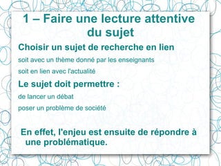 2 – Ce que vous savez déjà 