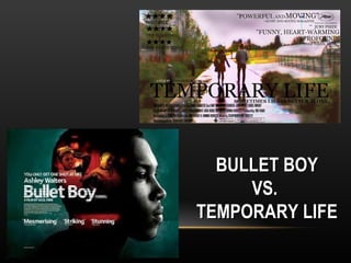 BULLET BOY
     VS.
TEMPORARY LIFE
 