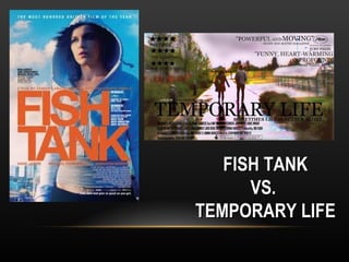 FISH TANK
      VS.
TEMPORARY LIFE
 